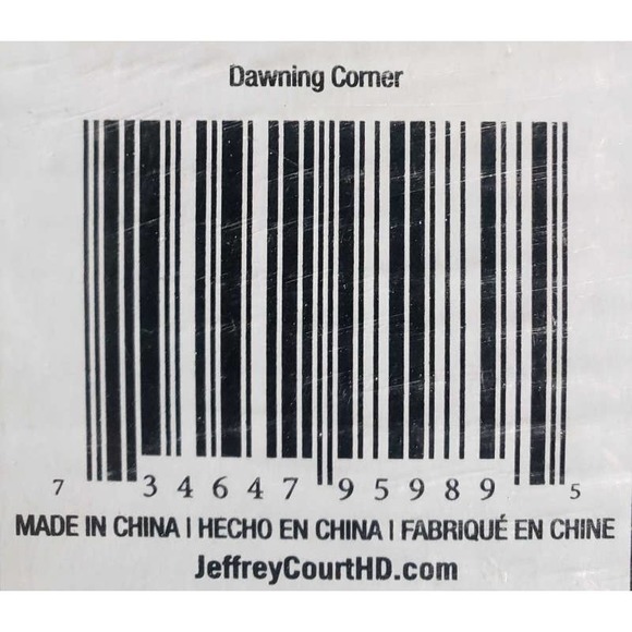 Dawning White 7.625 in. x 7.625 in. Polished Marble Wall Mount Corner Shelf Tile - Picture 6 of 6